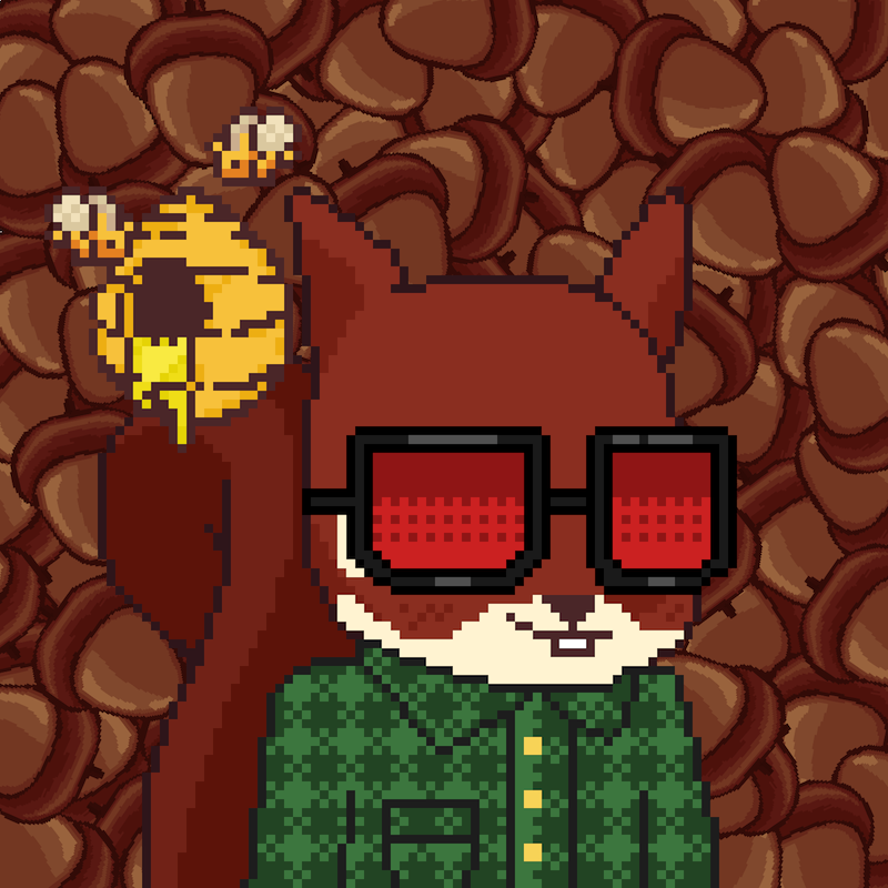 Pixel Squirrels #422